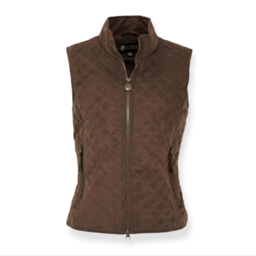Outback Trading Co Large Quilted Vest